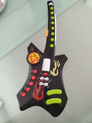 Guitarra Rock con Sonido y luces