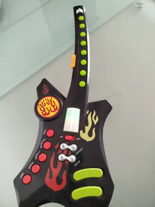 Guitarra Rock con Sonido y luces