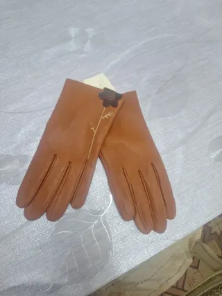 Guantes de piel auténtica