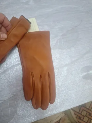Guantes de piel auténtica