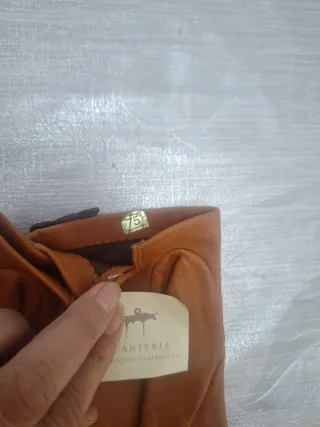 Guantes de piel auténtica