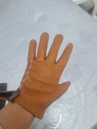Guantes de piel auténtica