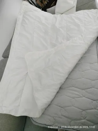 Edredón Cuna Ikea LEN Blanco.