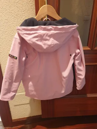 Impermeable Batela Nuevo.Talla 6.Color rosa.Forrad