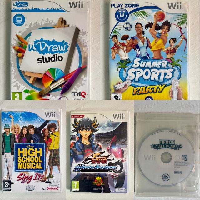 Nintendo Wii Blanca Completa