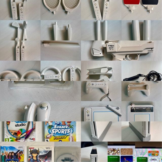 Nintendo Wii Blanca Completa