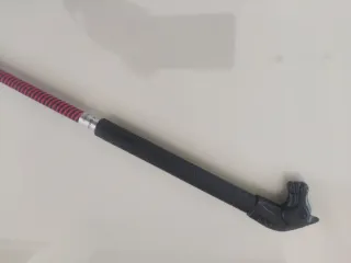 Fusta de equitación con mango de caballo