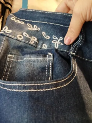 Falda vaquera larga Talla XXXL