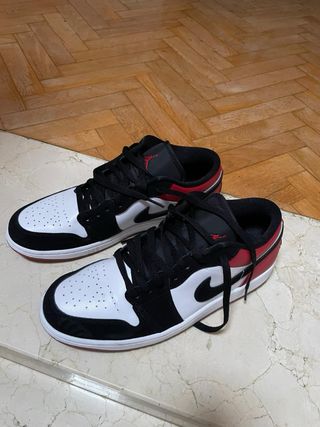 Nike Air Jordan 1 Low Black Toe