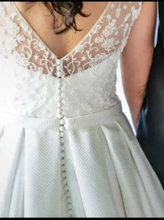 Vestido de Novia Aire Barcelona Talla 38