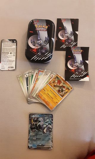 Mini Tin Pokemon Chandelure + 22 Carte