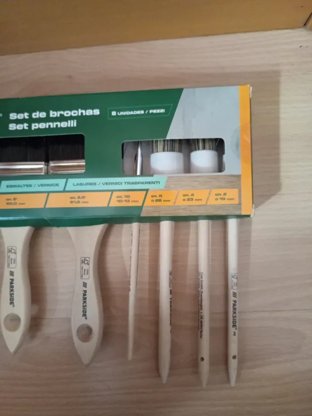 Set de brochas Parkside