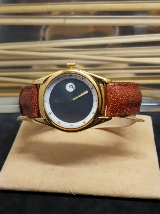 Reloj Halcón Horas Saltantes Esfera Negra