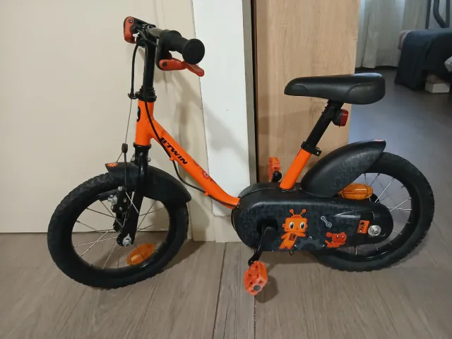 Bici infantil B'TWIN naranja