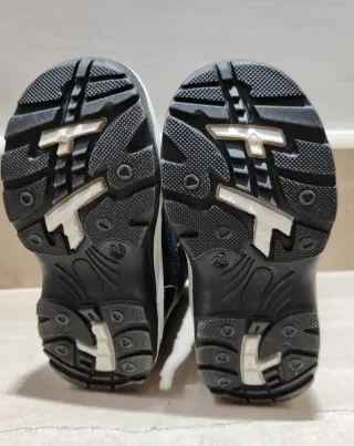 Scarponcini neve bambini tg 24 neri