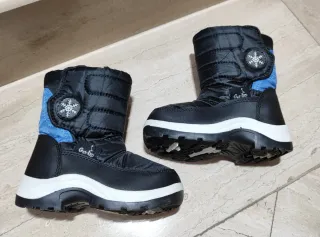 Scarponcini neve bambini tg 24 neri