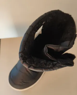 Scarponcini neve bambini tg 24 neri