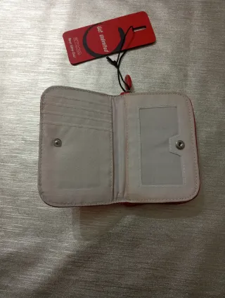 Portafoglio Seven rosso multitasche