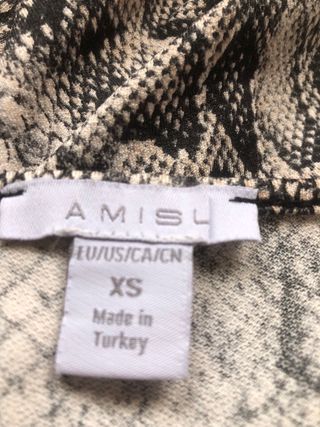 Camiseta lencera estampado serpiente