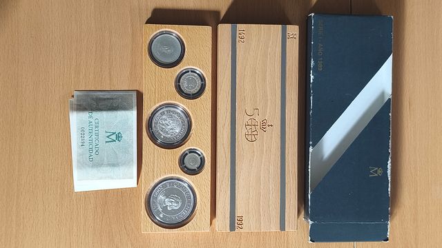 Estuche Monedas Serie I 1989 Quinto Centenario