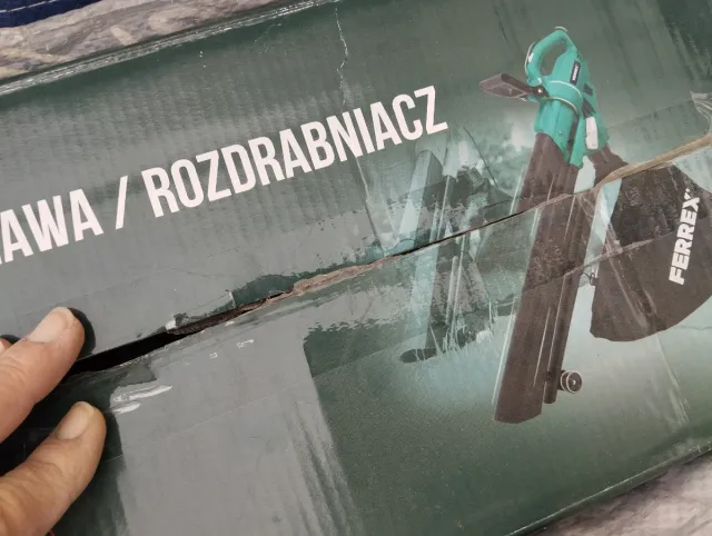 Aspirador y soplador de hojas Ferrex