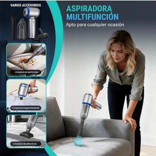 Aspirador de mano 4 en 1 (nuevo)