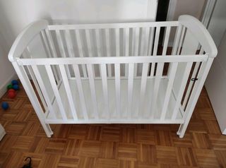 Cuna blanca 120x60