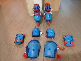 Patines Oxelo niño Talla M + Protecciones