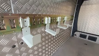 Rivestimento interno furgone in alluminio sprinter