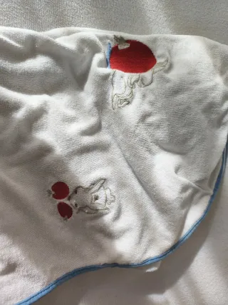 Funda cambiador bebé con bordado