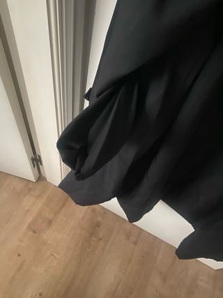 Gabardina Burberry Clásica Azul Marino