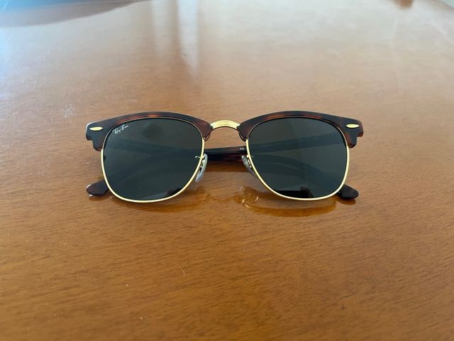 Ray Ban Clubmaster Tortoise / Gold