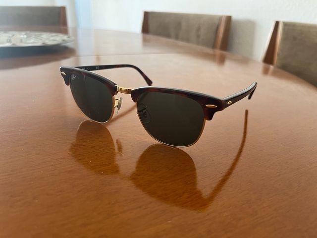 Ray Ban Clubmaster Tortoise / Gold