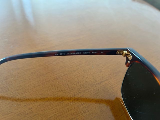 Ray Ban Clubmaster Tortoise / Gold
