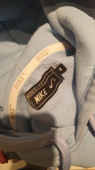 Sudadera unisex Nike Made in USA Azul