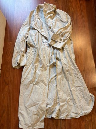 Gabardina Beige Mango Talla M