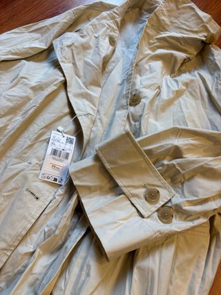 Gabardina Beige Mango Talla M