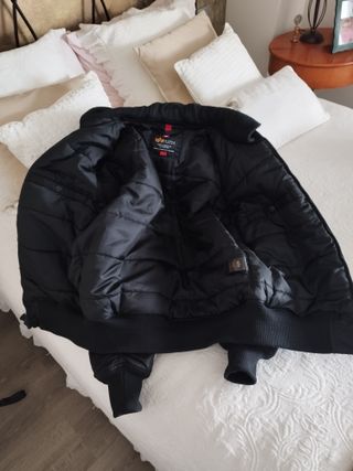 Chaqueta Bomber Alpha Industries Negra