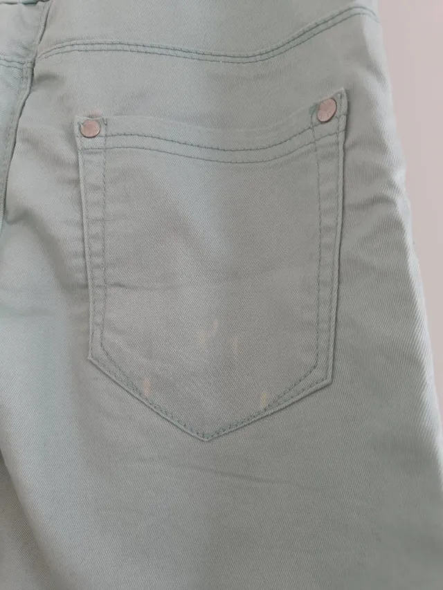 Pantalones premamá verdes