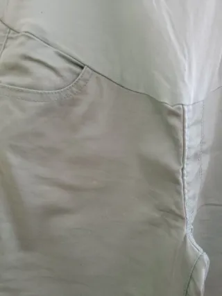 Pantalones premamá verdes