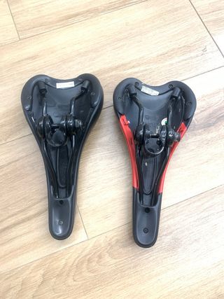 2 Sillín sillines de bicicleta cómodos en perfecto