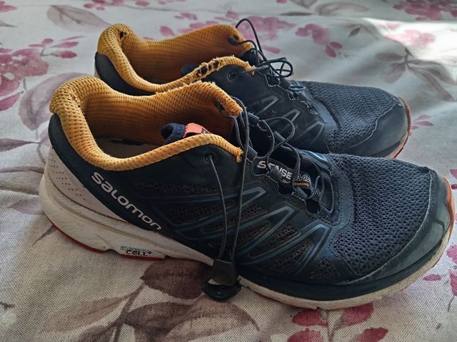 Zapatillas Trail Salomon Sense Ride Naranja