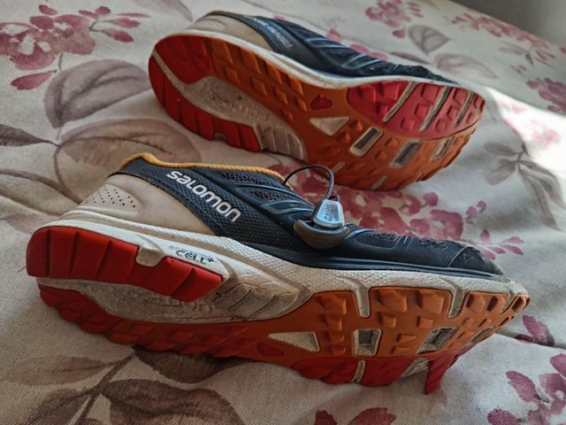 Zapatillas Trail Salomon Sense Ride Naranja