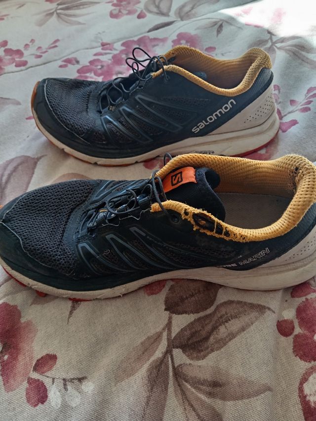 Zapatillas Trail Salomon Sense Ride Naranja