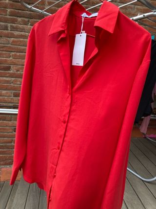 Camisa Roja Mango