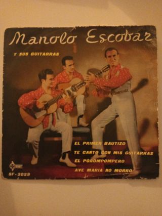 Manolo Escobar Y Sus Guitarras EP SF-2029