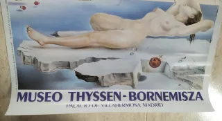 Cartel Antiguo Salvador Dalí Sueño