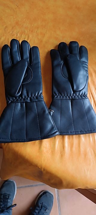 Guantes de moto negros
