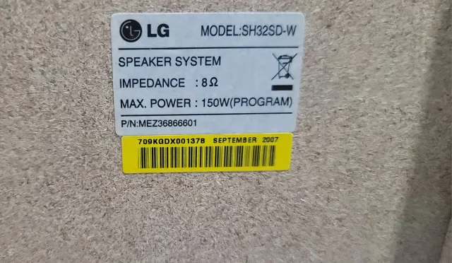 Home Cinema LG 5.1 HT302SD-DO