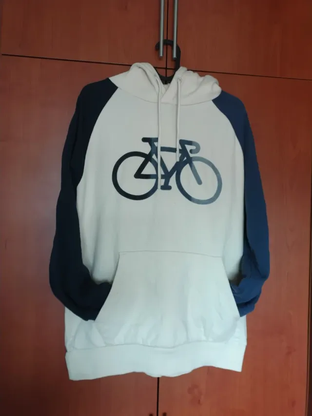 Sudadera Springfield Hombre Beige y Azul